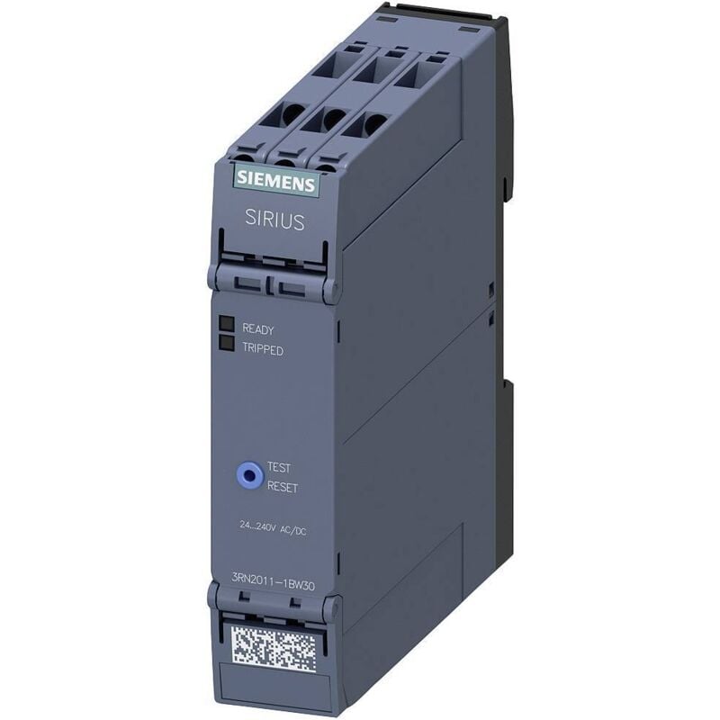 Relè di protezione motore a termistore Unità di controllo standard Custodia da 22,5 mm Morsetto a vite 2 contatti - SIEMENS 3RN20101BW30