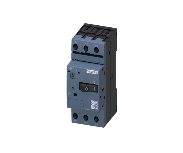 Interruttore Taglia S00 per protezione motore, CLASSE 10 sganciatore A 0,28-0,4 A sganciatore N 5,2 A Morsetto a vite Potere di commutazione standard - SIEMENS 3RV10110EA10