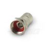 Spina F ad avvitare per cavo Ø5,0mm (Ø4,6mm) No O-Ring - ALPHA ELETTRONICA 86-015S