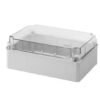 Scatola Cassetta Derivazione Coperchio basso trasparente IP56 Pareti Lisce Dimensioni Interne 300x220x120 mm - GEWISS GW44429