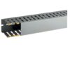 T1-EN 40x60 G Canalina con coestruso morbido modulo 10 feritoia 4, Grigio (2 ML) - BOCCHIOTTI B02580