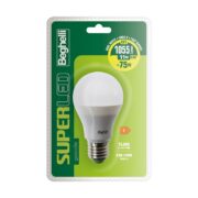Lampada Superled Goccia 12W E27 Luce Naturale 4000K - BEGHELLI 56911BL