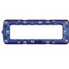Living International Supporto per placche tonde, quadre, fissaggio con viti, 7 moduli - BTICINO LN4707