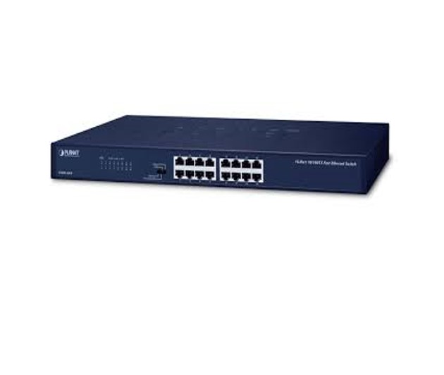 Switch 16 Porte Rame 10/100Base-Tx Fast Ethernet - 4POWER FNSW-1601