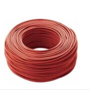 Cavo Elettrico FS17, Unipolare Isolante, Impianti Elettrici, Case, Imprese Edili, 450/750 V, 1 x 4 mm, Rosso (100 METRI) - ICEL C0007605102