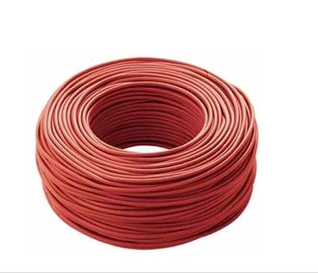 Cavo Elettrico FS17, Unipolare Isolante, Impianti Elettrici, Case, Imprese Edili, 450/750 V, 1 x 4 mm, Rosso (100 METRI) - ICEL C0007605102