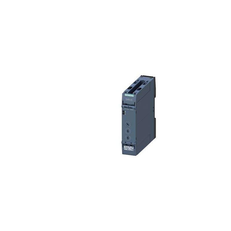 Relè a tempo, Multifunzione 2 Contatti CO, 27 funzioni 7 intervalli di tempo (0,05 s...100 h) AC/DC 12-240 V a AC 50/60 Hz con LED, morsetto a vite - SIEMENS 3RP25051BW30
