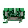 Morsetto di terra, Molla autobloccante, 6 mm², 720 A (6 mm²), Verde/giallo - WEIDMULLER 1608670000