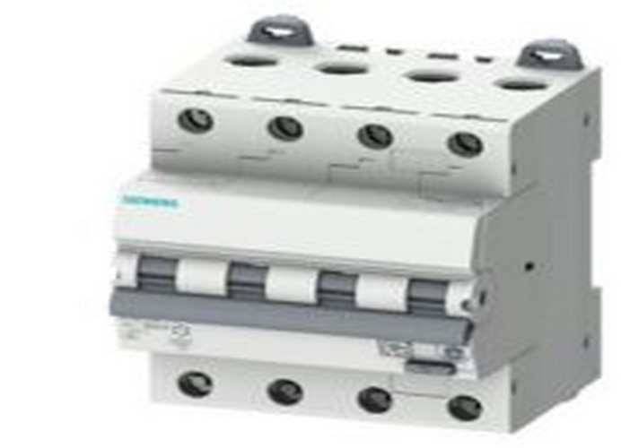 Magnetotermico differenziale 4 Poli 25A 30mA 6kA 4 moduli, RCBO, 6 kA, 4P Type A, 30 mA, C-Char, In: 25A Un: 400V - SIEMENS 5SU13467FP25