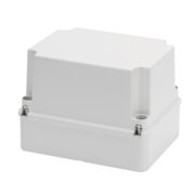 Cassetta Scatola di derivazione con coperchio alto a vite IP56 Dimensioni 380x300x180 mm Pareti Lisce - GEWISS GW44220
