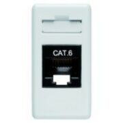 Presa RJ454 Coppie Categoria 6 Utp 1 Modulo System White - GEWISS GW20684