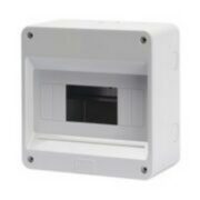 Centralino Protetto Senza Porta Pareti con centrini di foratura predisposto per alloggiamento morsettiere IP40 8 Moduli - GEWISS GW40026
