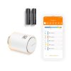 Netatmo Valvola Termostatica Smart Wifi, Controllo Remoto, Alexa e HomeKit, Batterie, con adesivi - BTICINO NAV-PRO