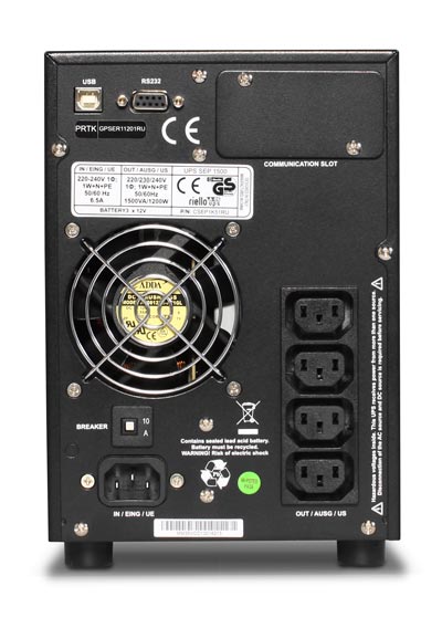 Gruppo di continuità (UPS) Sentinel Pro 700VA 630W con 4 prese USB/RS232 - RIELLO UPS CSEP700AA3