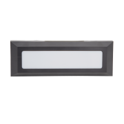 Segnapasso LED 6W ultrapiatto da parete 230V Switch Tricolor 3000K/6400K IP54 - LAMPO SPLEDSUPMC