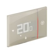 Termostato Smart Home Wifi Connesso Smarther 2 With Netatmo, Incasso, Parete/Cartongesso, Sabbia - BTICINO XM8002