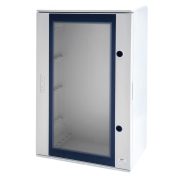 Quadro Poliestere 68 ASC Porta Trasparente Munita Di Serratura 515X650X250 Ip66 Grigio Ral 7035 - GEWISS GW46205F