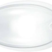Plafoniera Bianca E27 Ip55 A Soffitto E Parete Chip Ovale 25 - PERFORMANCE IN LIGHTING 005700