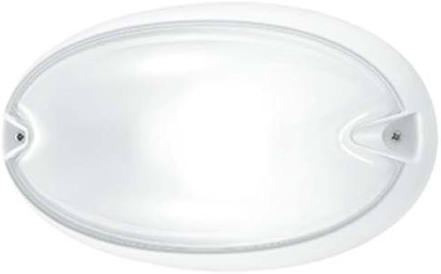Plafoniera Bianca E27 Ip55 A Soffitto E Parete Chip Ovale 25 - PERFORMANCE IN LIGHTING 005700