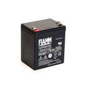 Fiamm Batteria al piombo 12V 5Ah ad alta corrente di scarica, 90x70x101 mm - MC ELETTRICI 12FGH23
