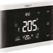 Cronotermostato Wi-Fi Con Tasti Soft Touch, Da Incasso, Colore Bianco. Alimentazione 230 V Ac - CAME 845AA-0100