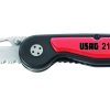 Coltello Multiuso Elettricista, Lama in acciaio inox, 218 N_190 , Blocco Sicurezza - DEWALT U02180002