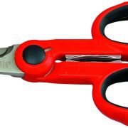 Forbice per elettricisti, Lame in acciaio, Tagliacavi Integrato, Resistenza alla flessione 60 kg, 207 C - USAG U02070004