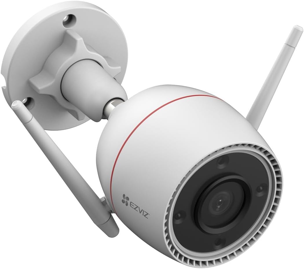Ezviz Telecamera Smart Home Wi-Fi H3C Risoluzione 3K, 30 Metri, Visione Notturna, Rilevamento AI, IP67 - HIKVISION 303102879