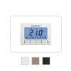 Termostato Incasso Universale, 230V, Kit Adattatore Multiplacca, Multicolore, Bianco, Nero e Sabbia - FANTINI COSMI CH123K