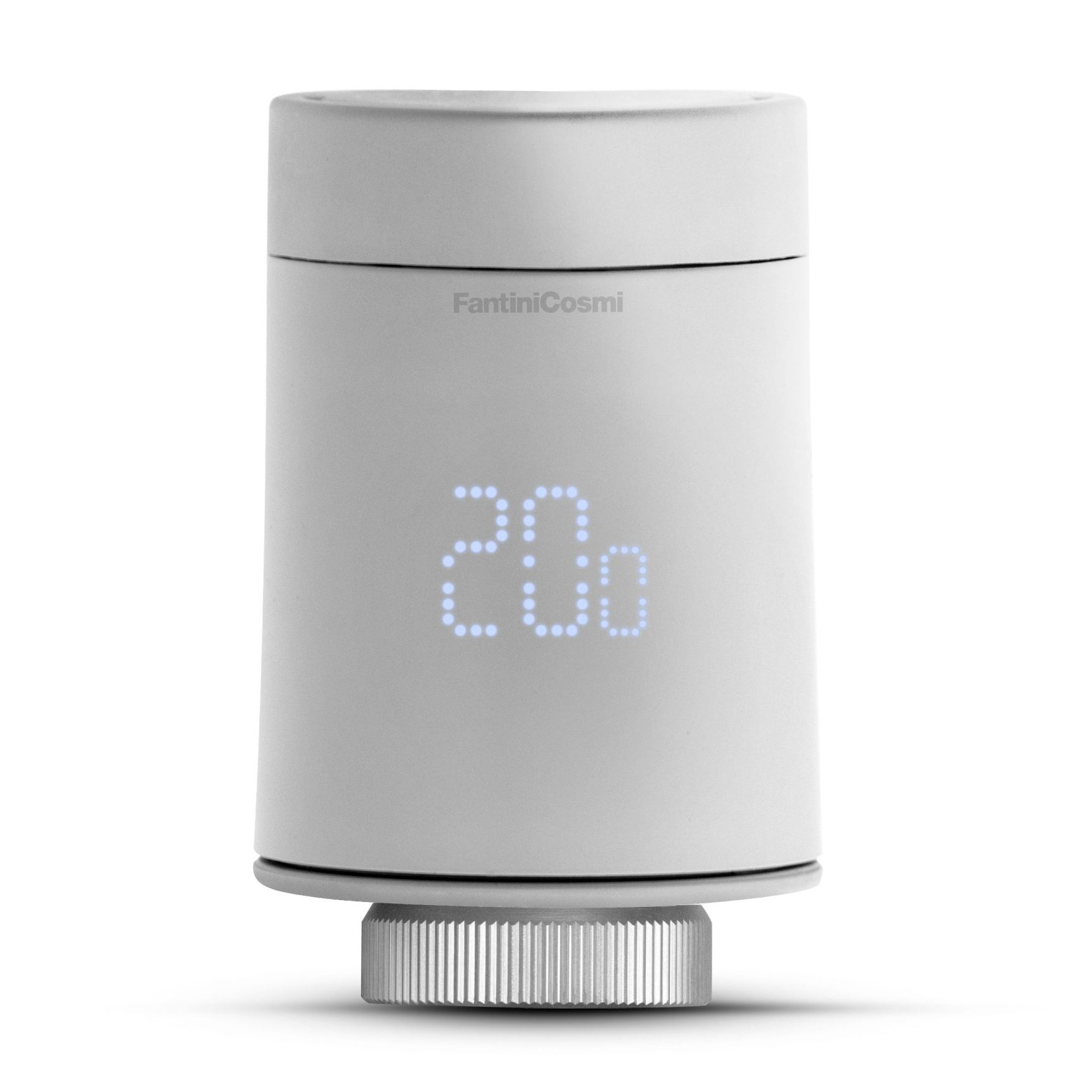 Testina Termostatica Radio Termoregolazione Radiatore Wifi, M30x1,5, LoRa Ampio raggio, Bianco - FANTINI COSMI O70RL