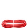 Confezione 35 metri Fune Corda, per interruttori di sicurezza, Plastificata Rossa 0,5 mm - PIZZATO VF F05-035