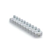 Confezione Morsetti a Stecche da 10 Pezzi, Trasparente isolante per cavi elettrici fino a 4 mm (10 PEZZI) - VARIO -10PZ-23007