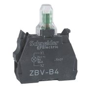 Elemento luminoso Ø22 LED integrato rosso 24 V - SCHNEIDER ZBVB4