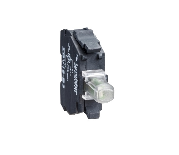 Elemento Luminoso Lampeggiante Ø22 Led Integrato Rosso 24 V - SCHNEIDER ZBV18B4